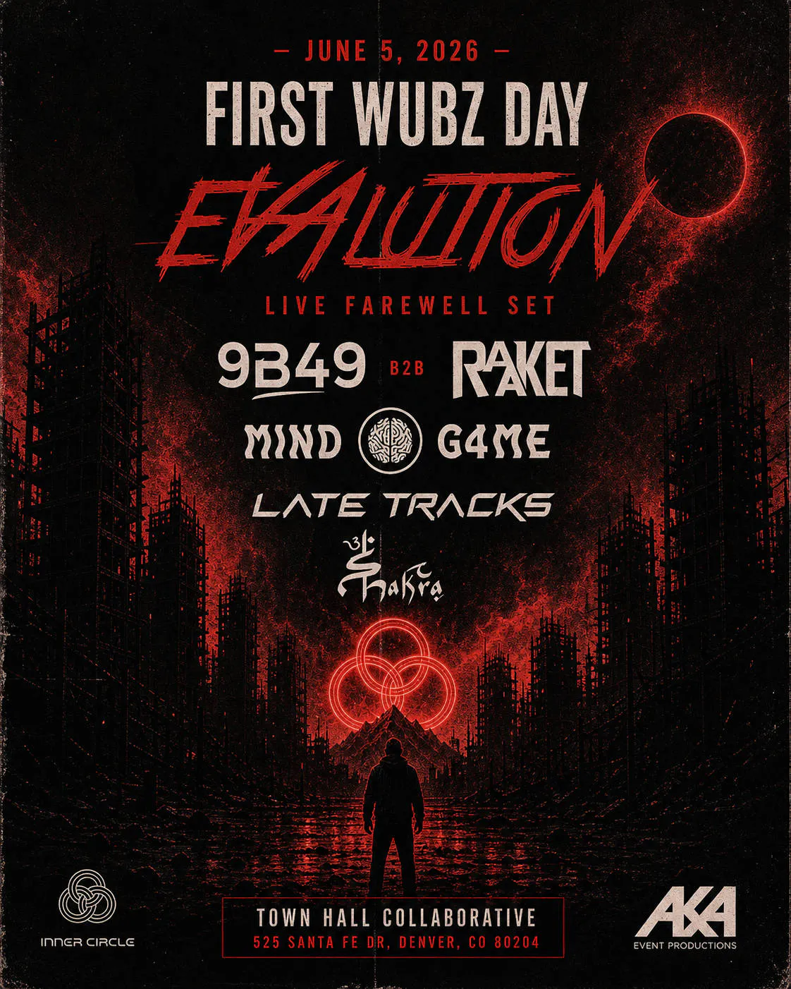 First Wubz Day: EVALUTION Farewell Set event banner