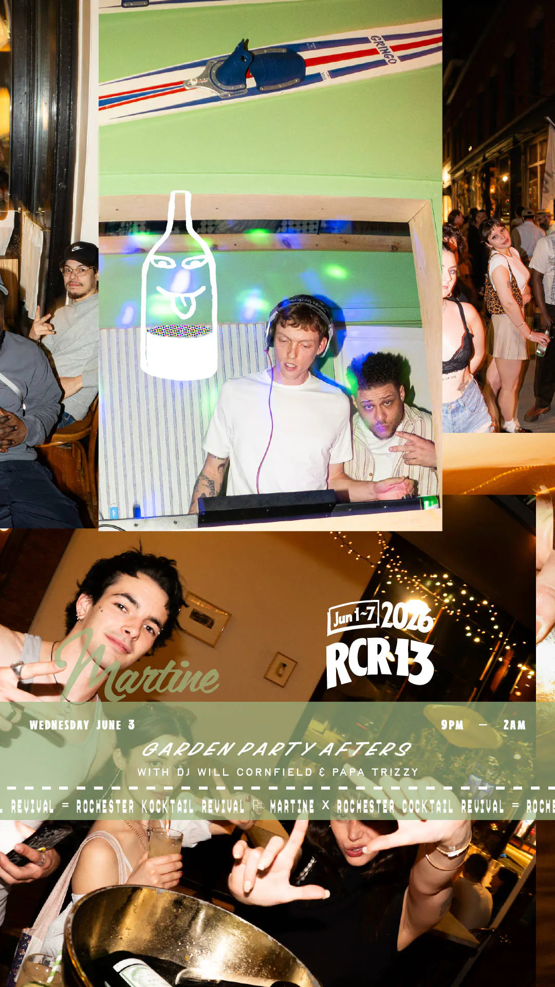 Garden Party Afters event banner