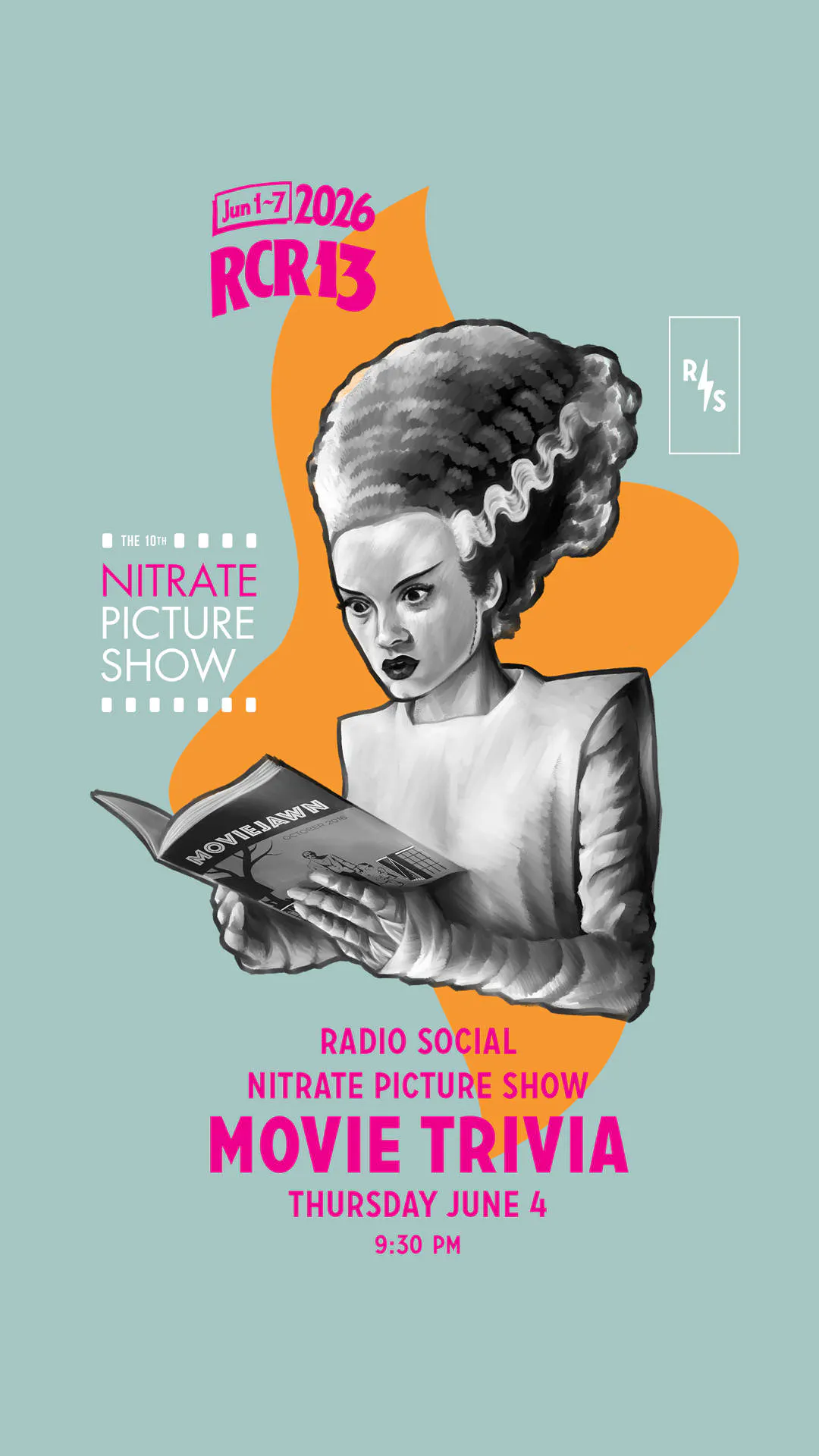 Nitrate Picture Show Movie Trivia event banner