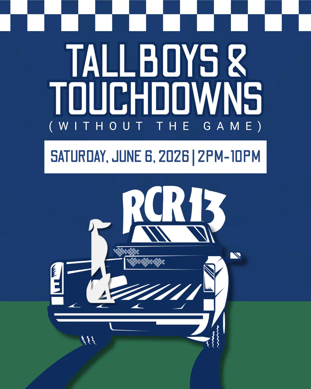 Tallboys & Touchdowns (Without the Game) event banner