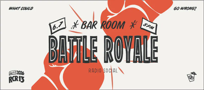 Bar Room Battle Royale event banner