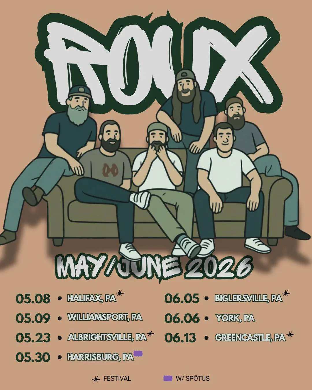 Roux event banner