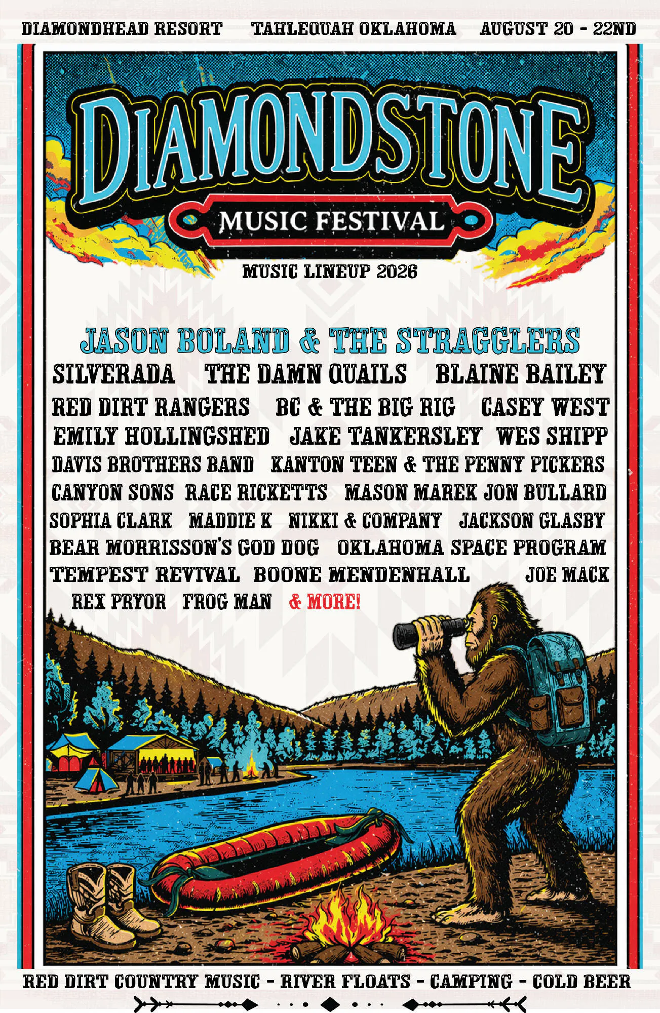 Diamondstone Music Festival event banner