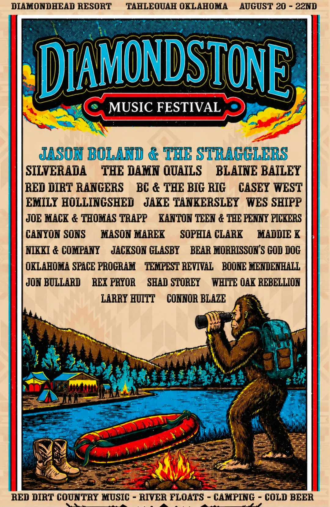 Diamondstone Music Festival event banner