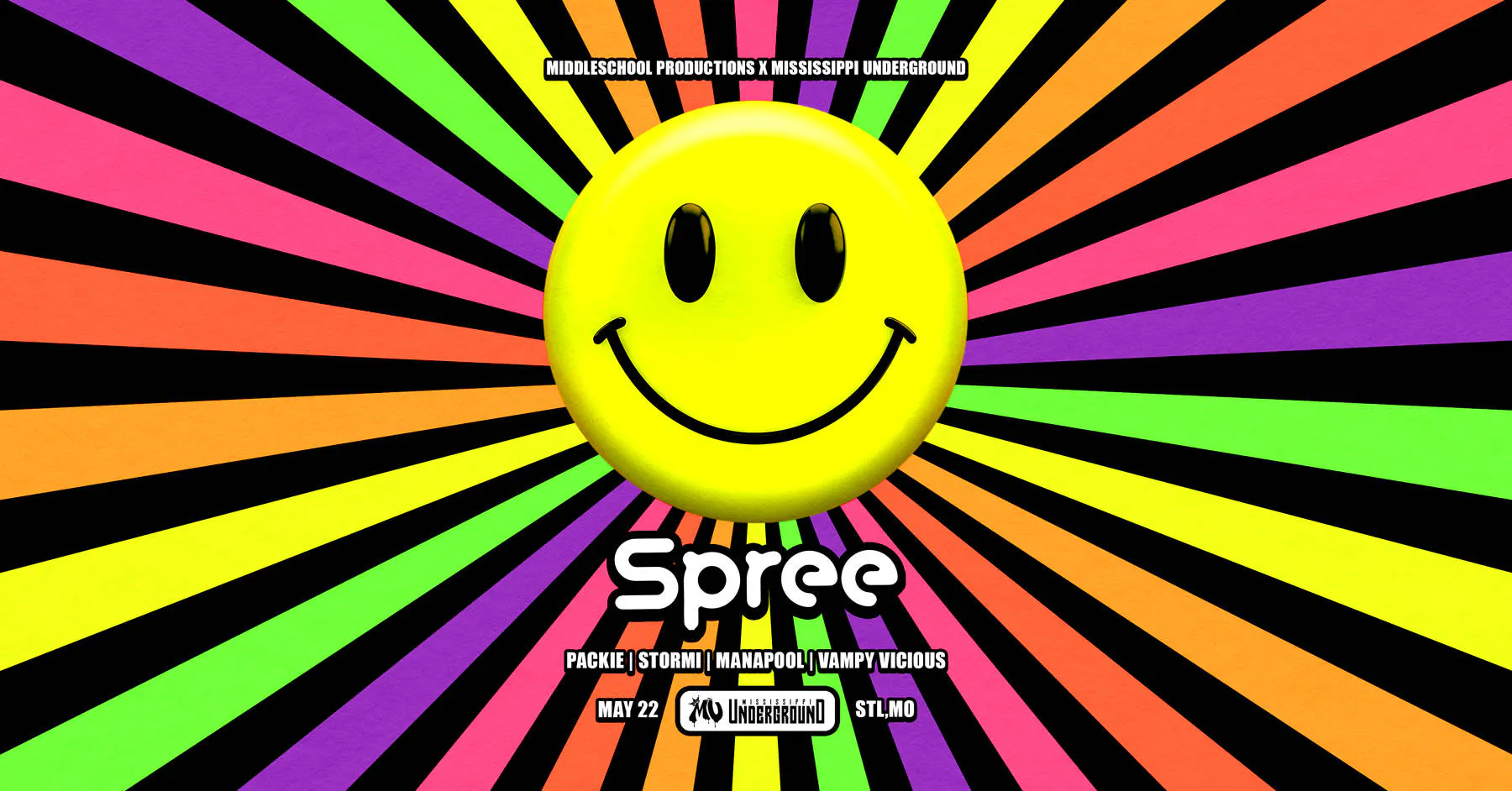 SPREE event banner