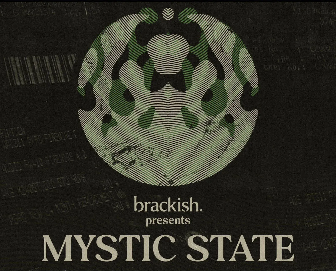 brackish. Presents: Mystic State event banner