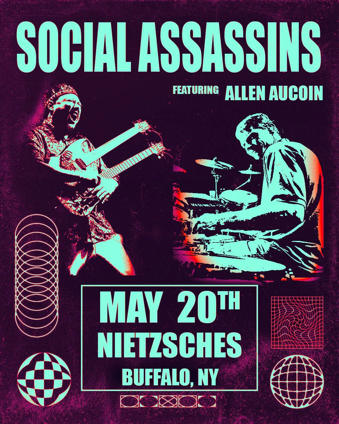 SOCIAL ASSASSINS - NIETZSCHE'S event banner