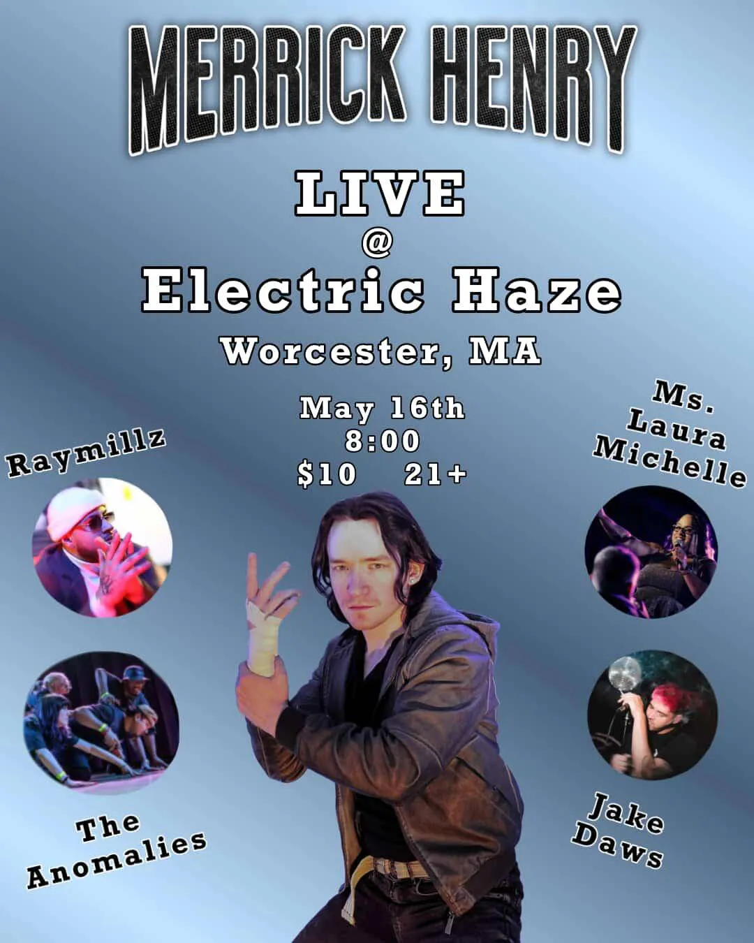 Merrick Henry event banner