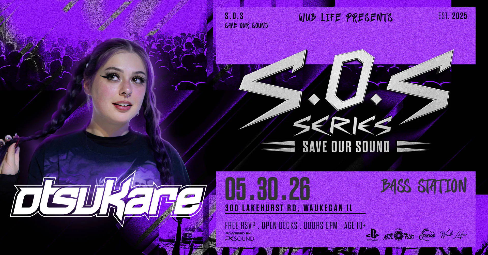 SOS SERIES ft. OTSUKARE event banner