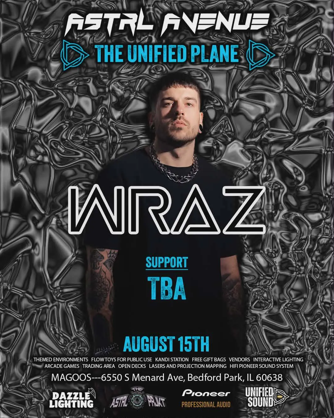 Astrl Avenue - The Unified Plane ft. Wraz. event banner