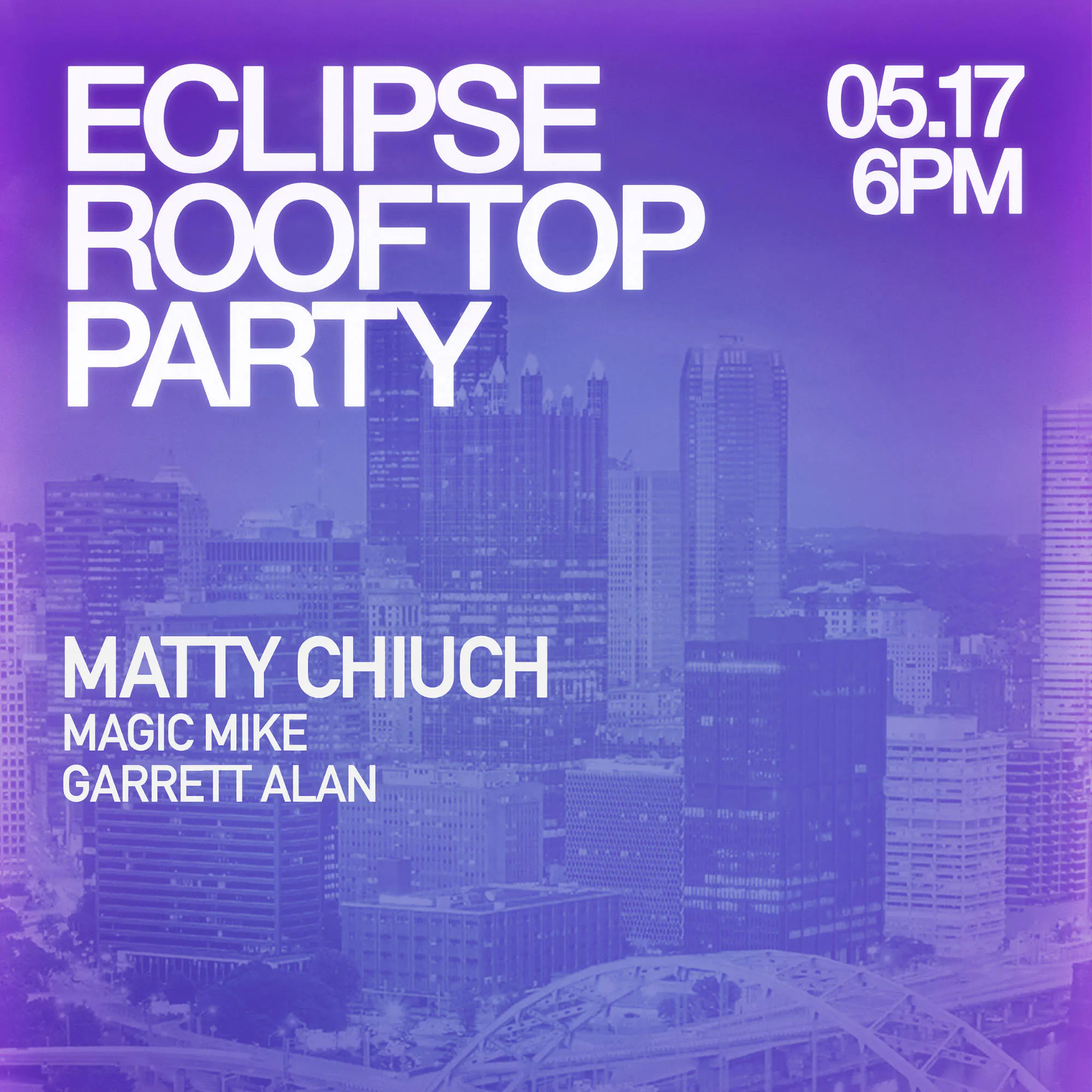 Eclipse Rooftop Party event banner