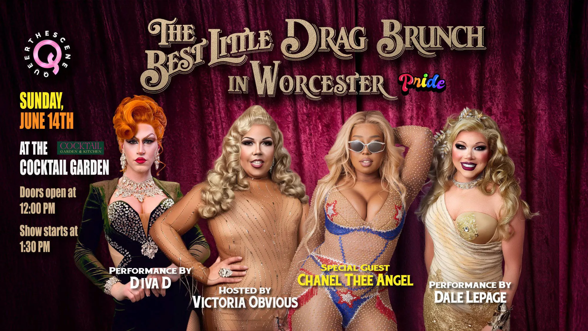 The Best Little Drag Brunch in Worcester event banner