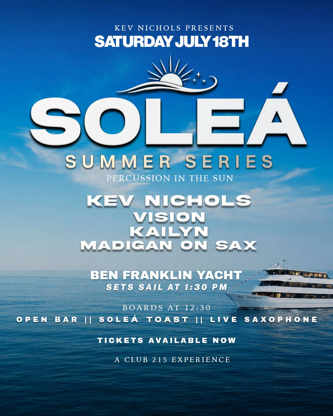 Soleá Summer Series event banner