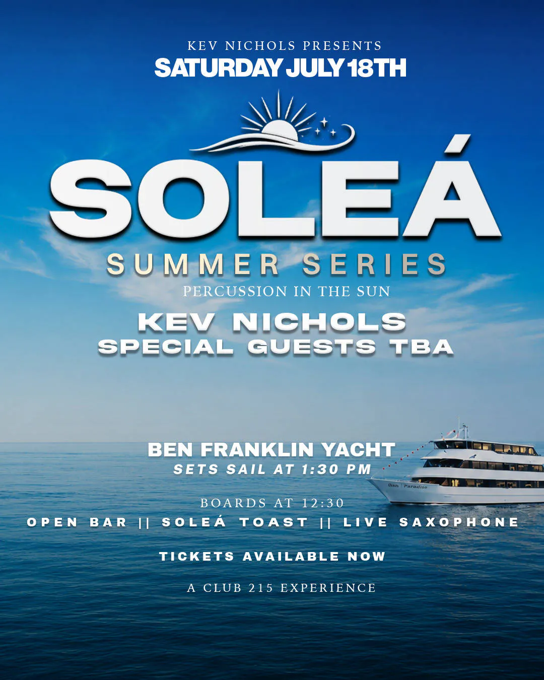 Soleá Summer Series event banner