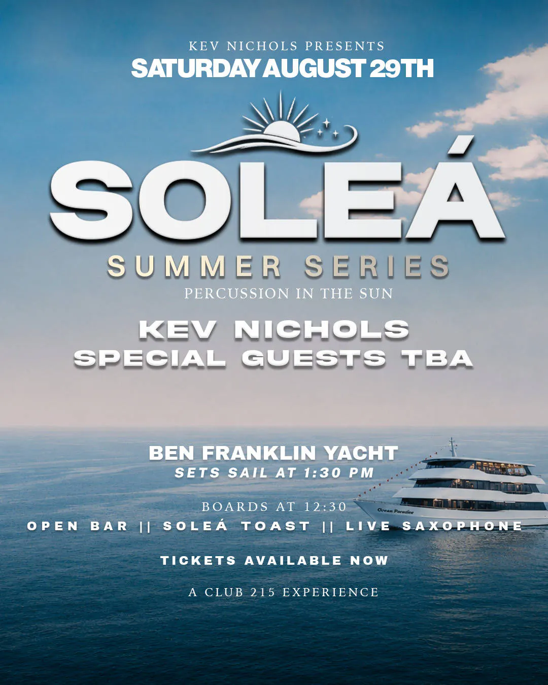 Soleá Summer Series event banner