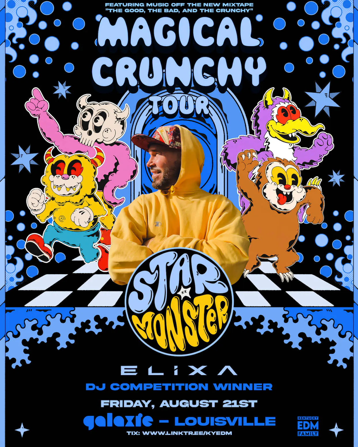 Star Monster: Magical Crunchy Tour w/ Elixa at Galaxie - Louisville event banner