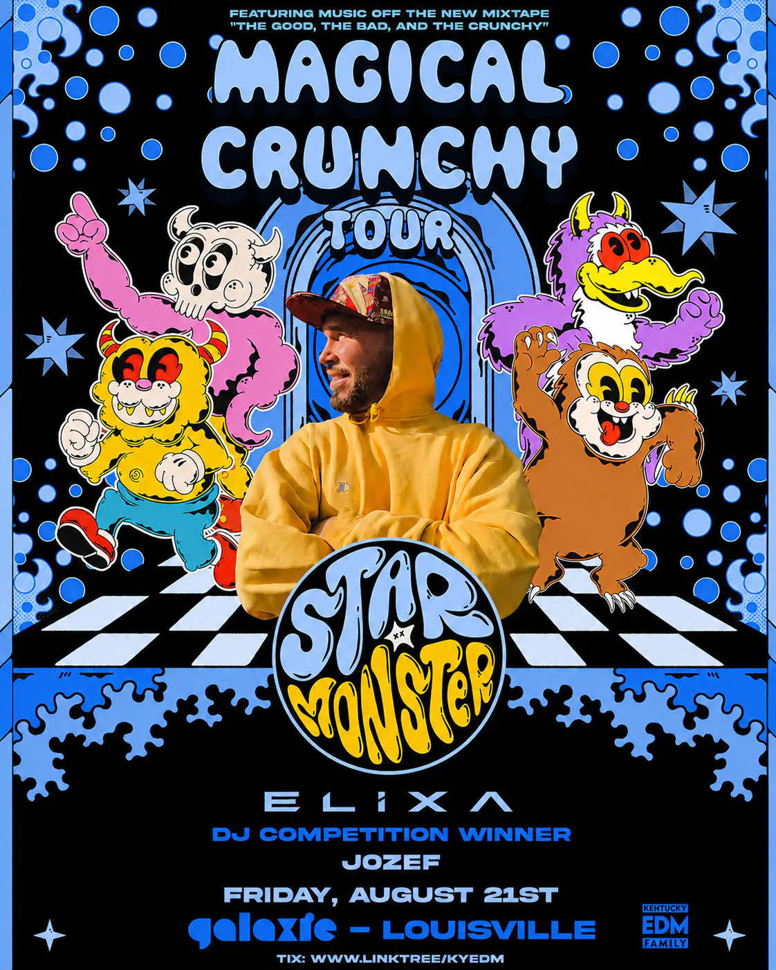 Star Monster: Magical Crunchy Tour w/ Elixa at Galaxie - Louisville event banner