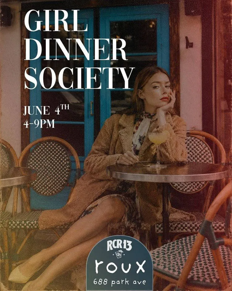 Girl Dinner Society event banner