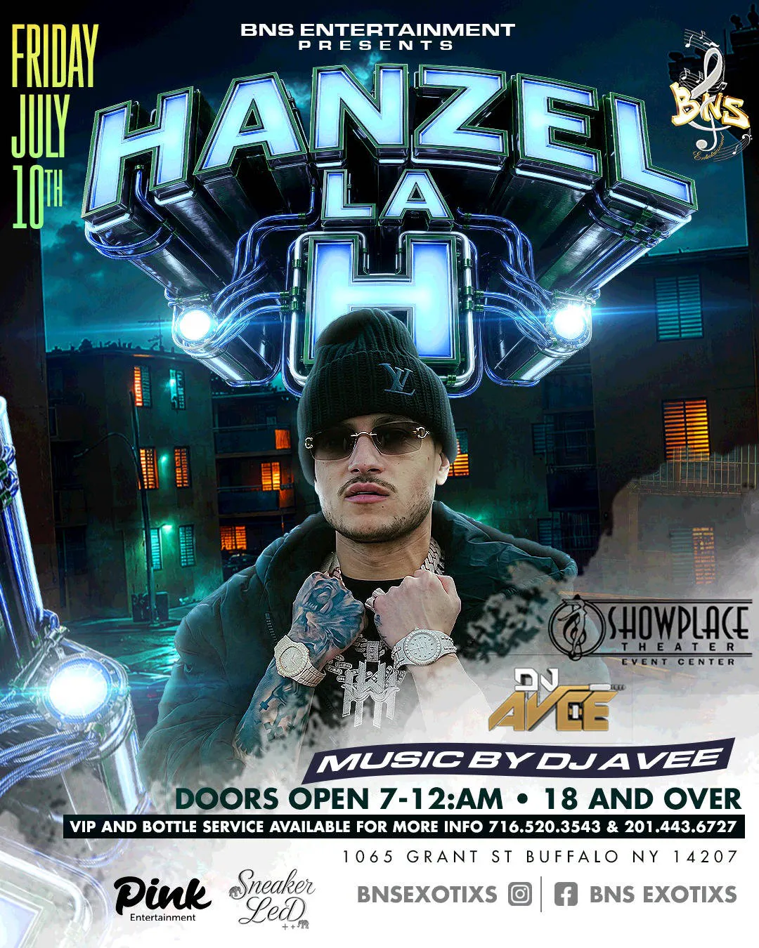 Hanzel La H event banner