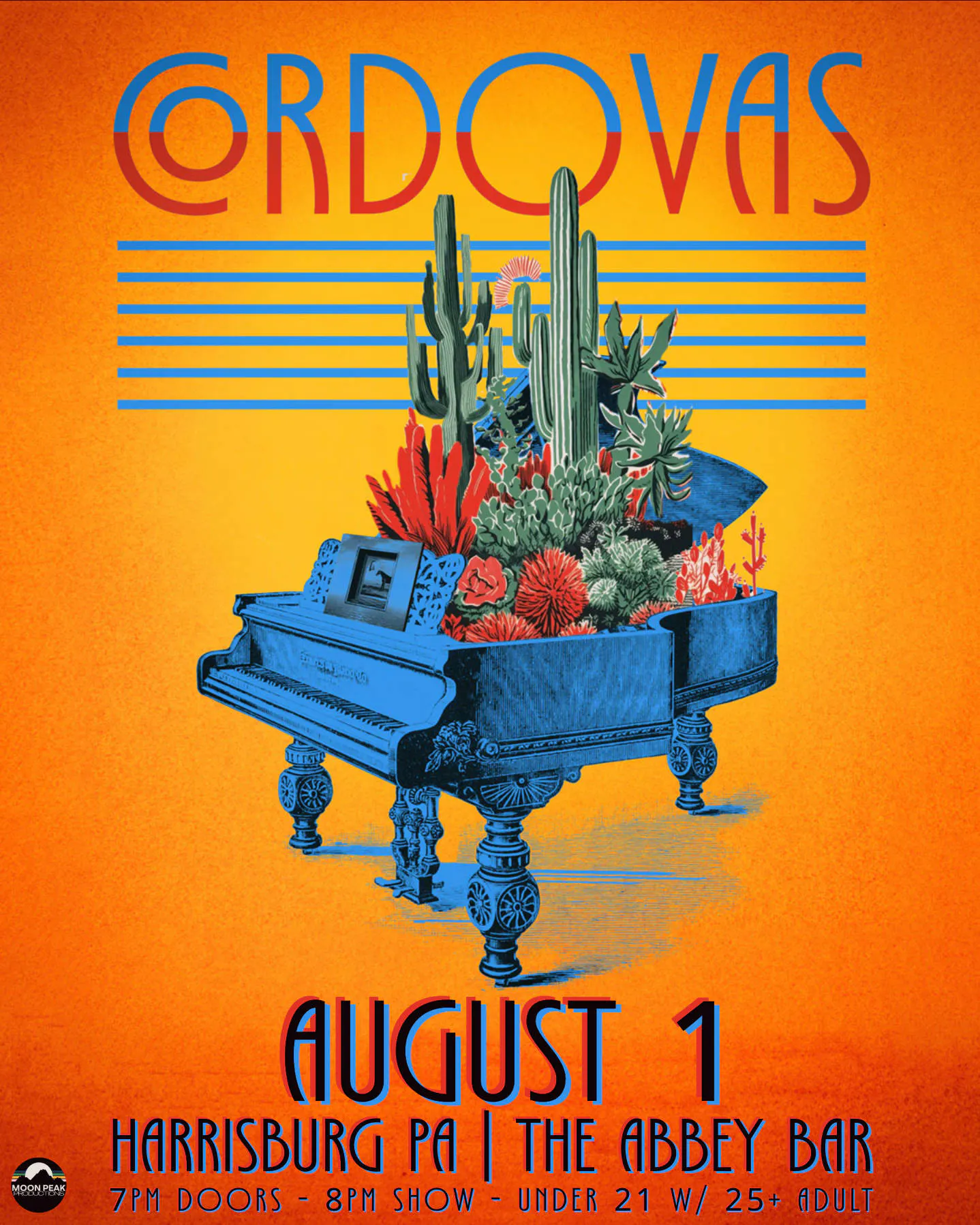 Cordovas at The Abbey Bar | Harrisburg PA event banner
