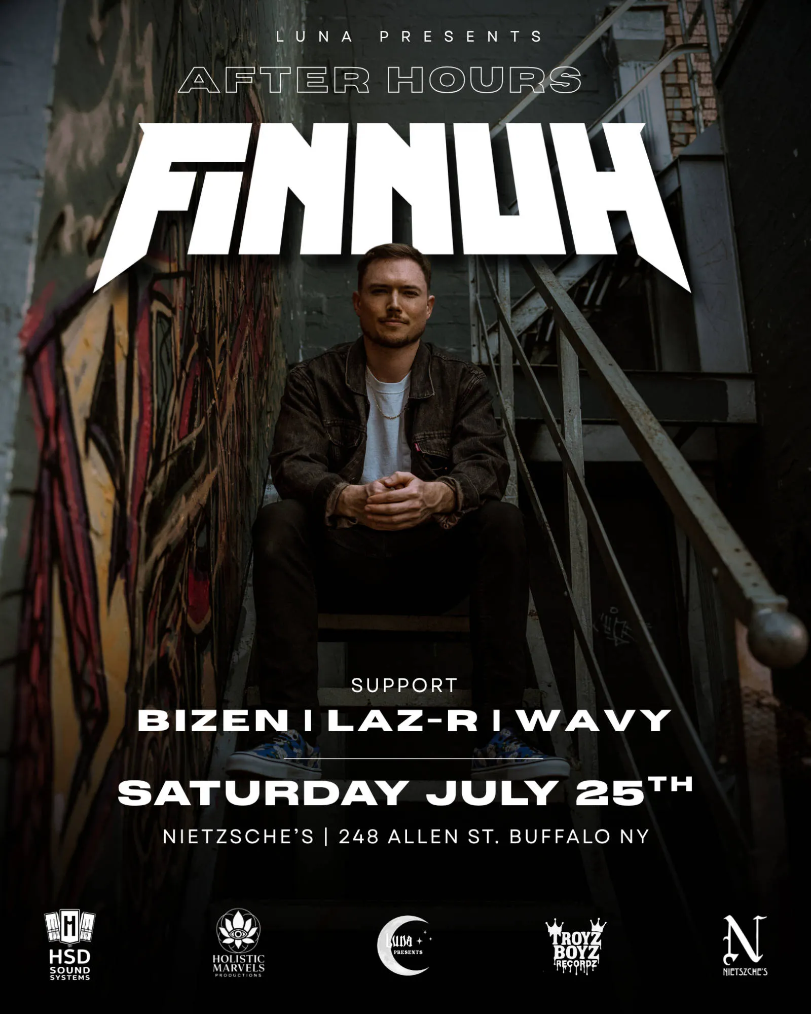 Luna Presents: After Hours Ft. FINNUH event banner