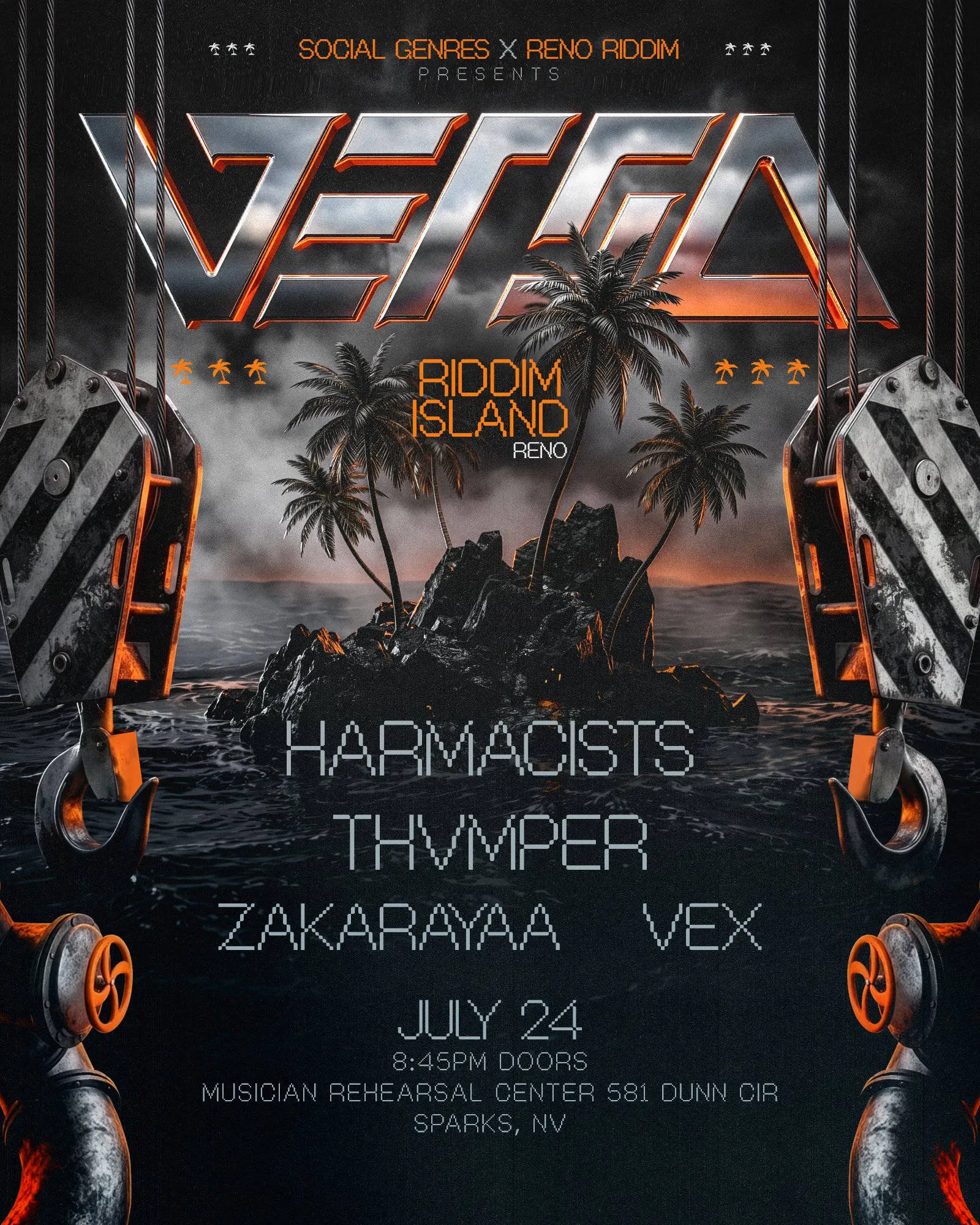 VERSA : RIDDIM ISLAND 8- RENO event banner