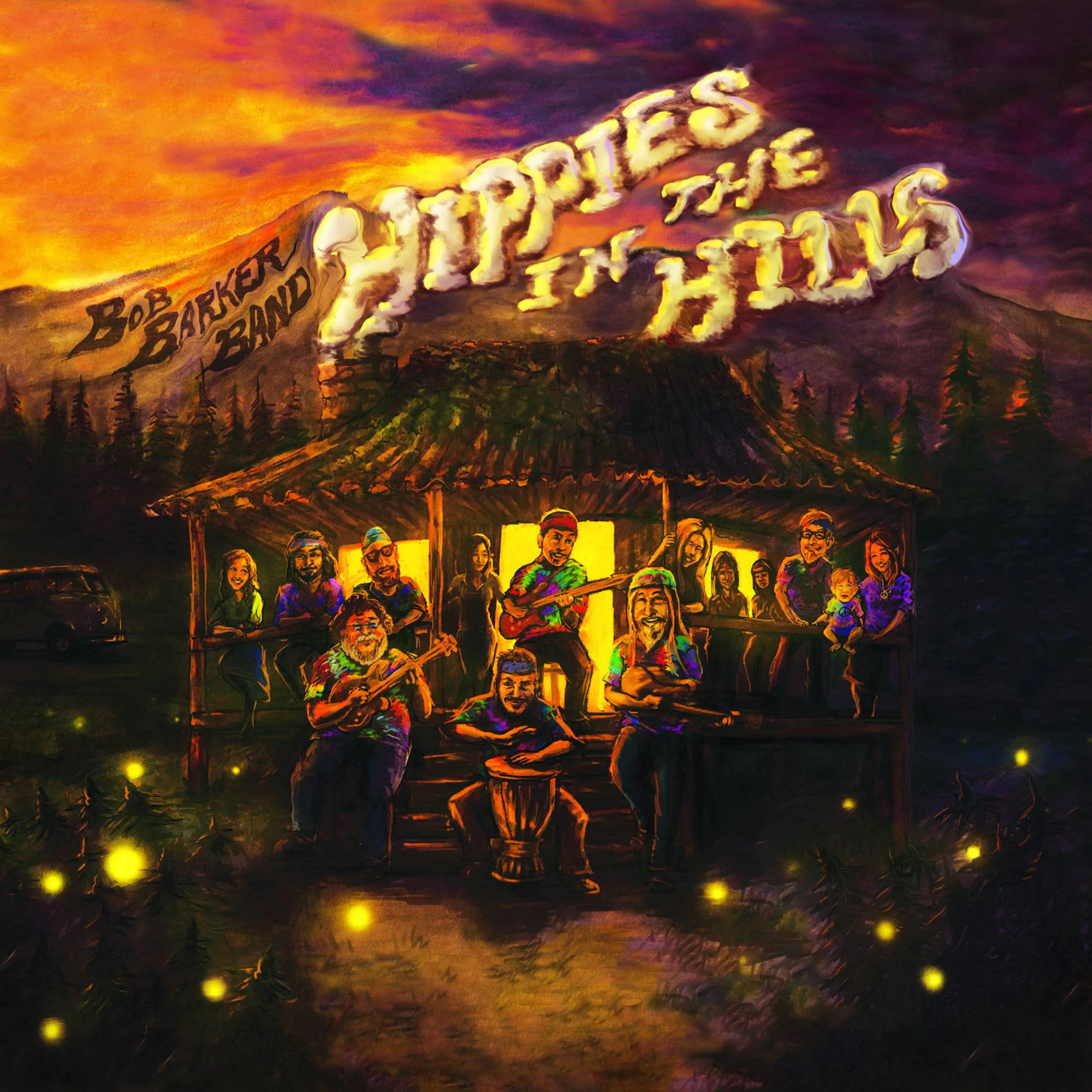 Hippies in the hills 2026 event banner
