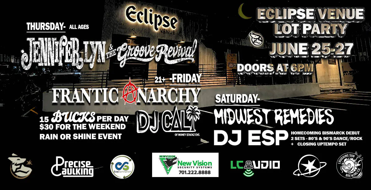 Eclipse Venue Lot Party event banner
