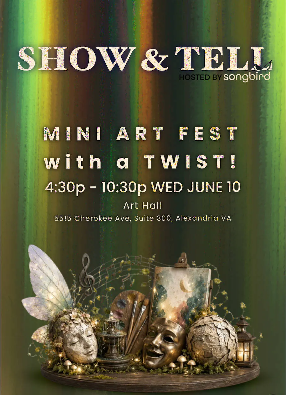 Show & Tell event banner