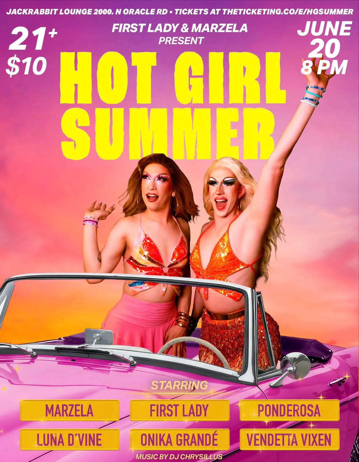 HOT GIRL SUMMER! event banner