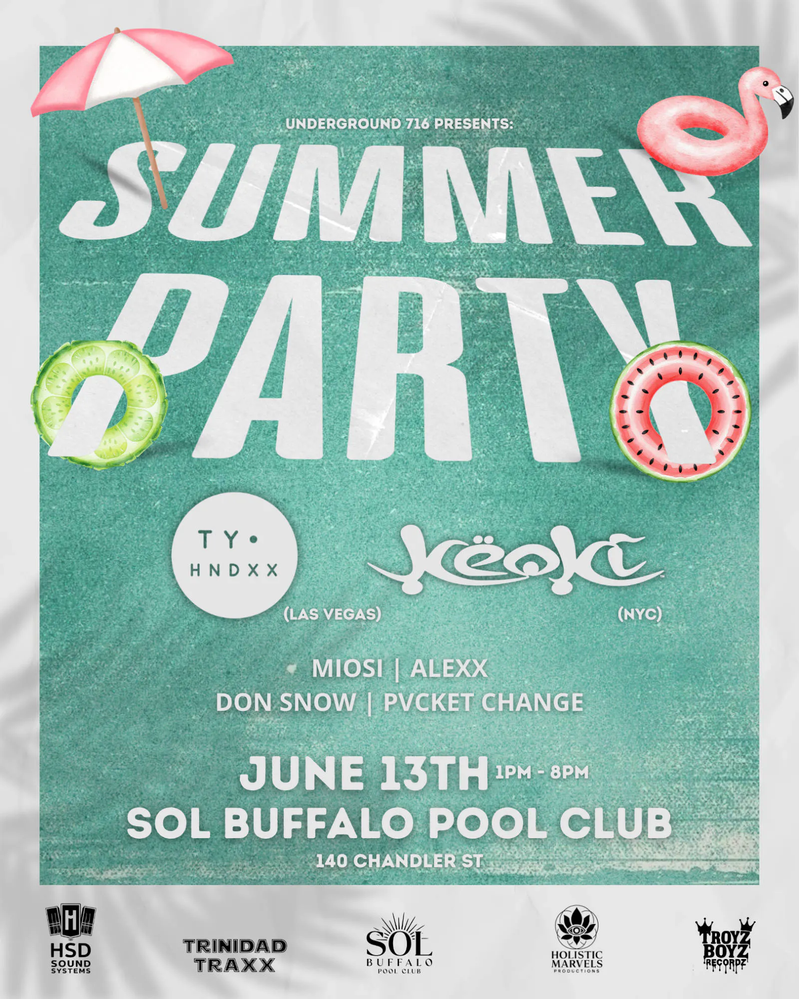 Summer Party event banner