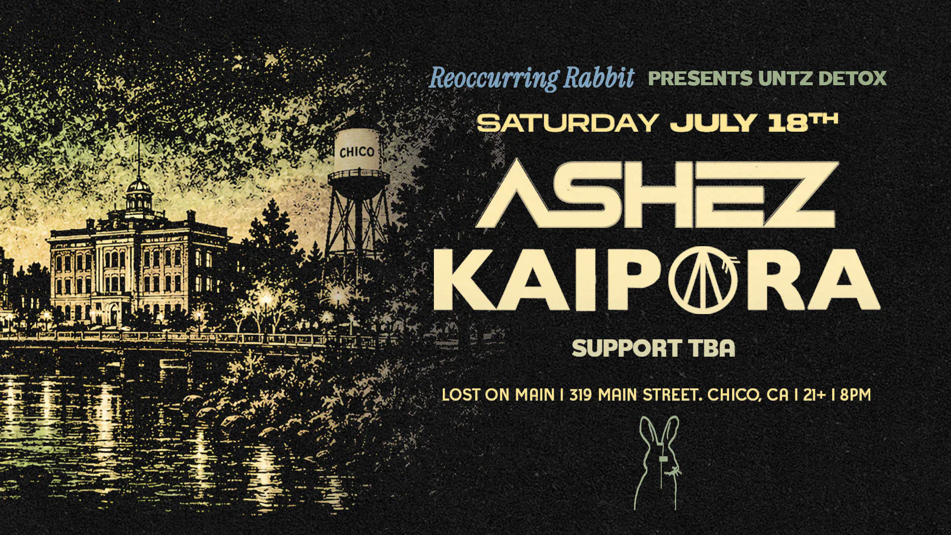 THE UNTZ FESTIVAL DETOX PARTY - CHICO event banner