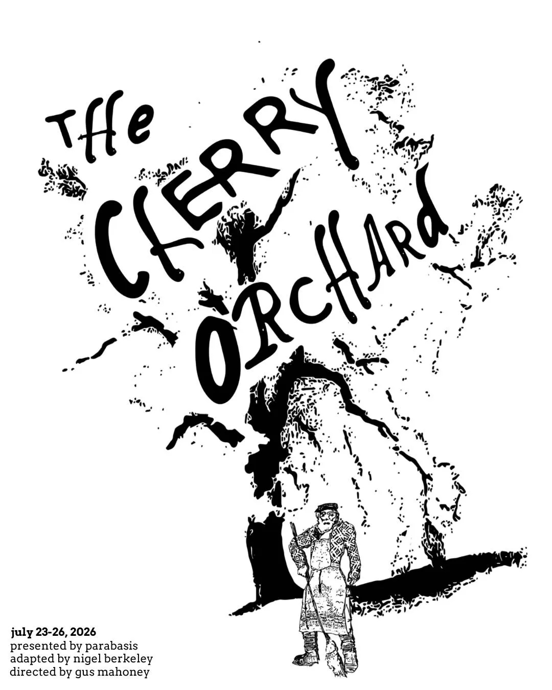 Parabasis's The Cherry Orchard event banner