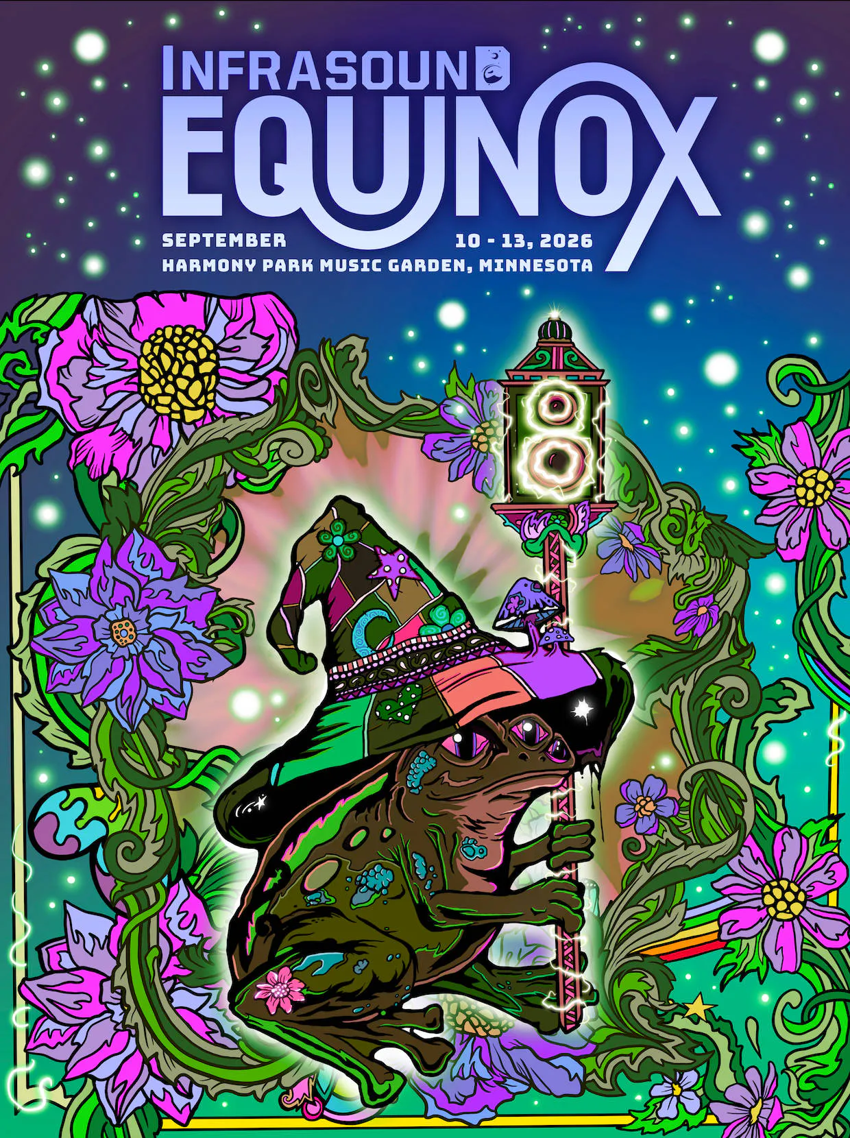 Infrasound Equinox 2026 event banner