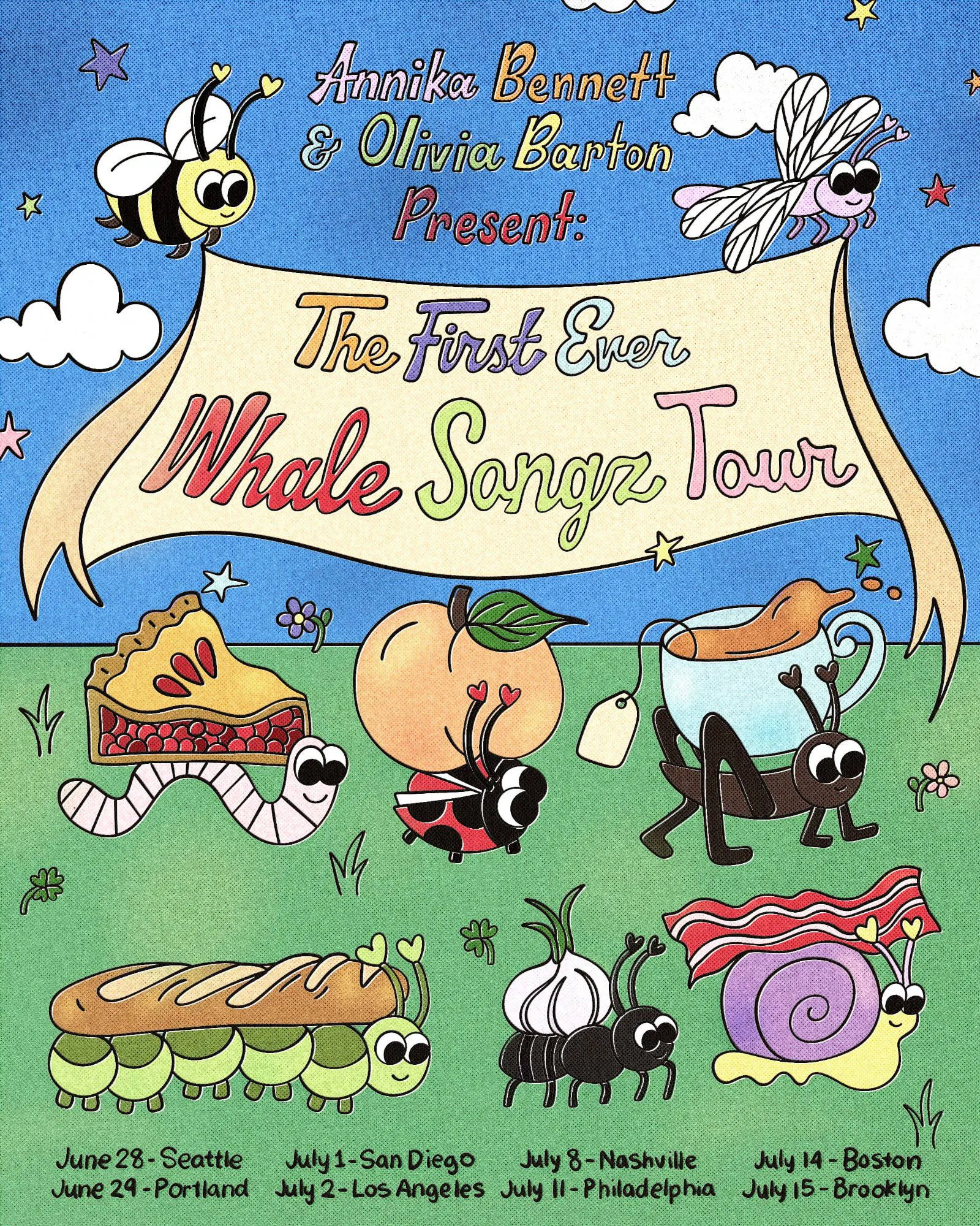 Whale Songz (Annika Bennett and Olivia Barton) event banner