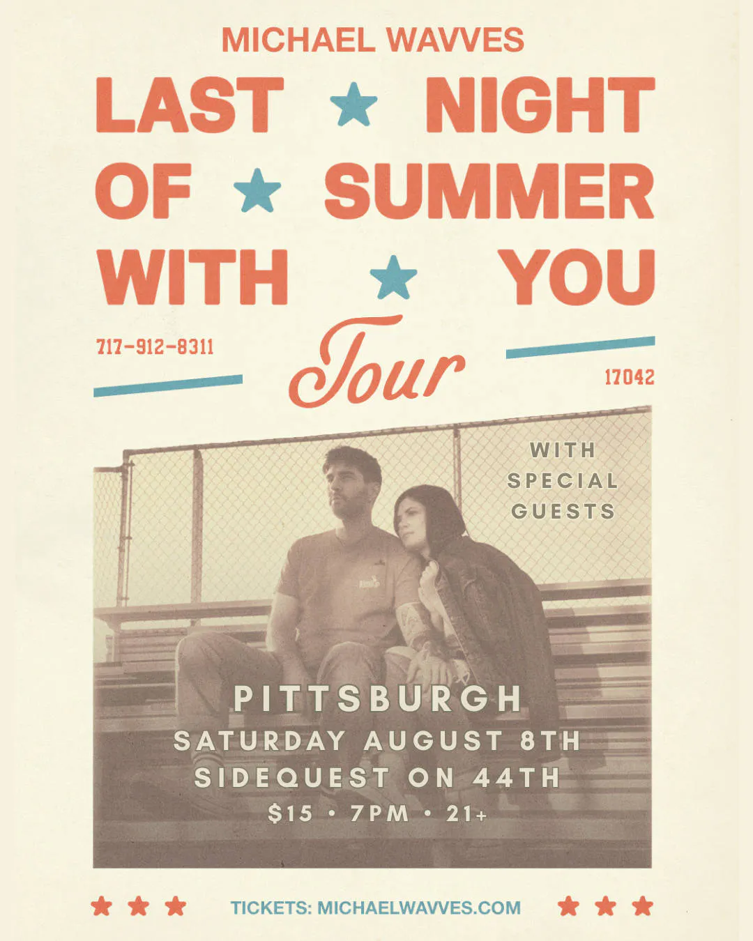 Michael Wavves event banner