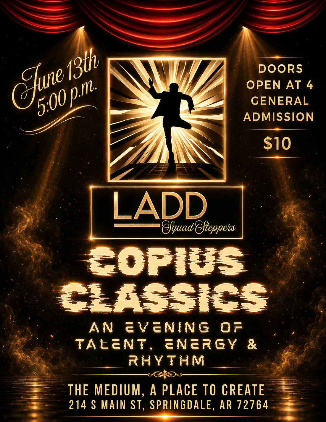 LADD Squad Steppers Season Finale event banner