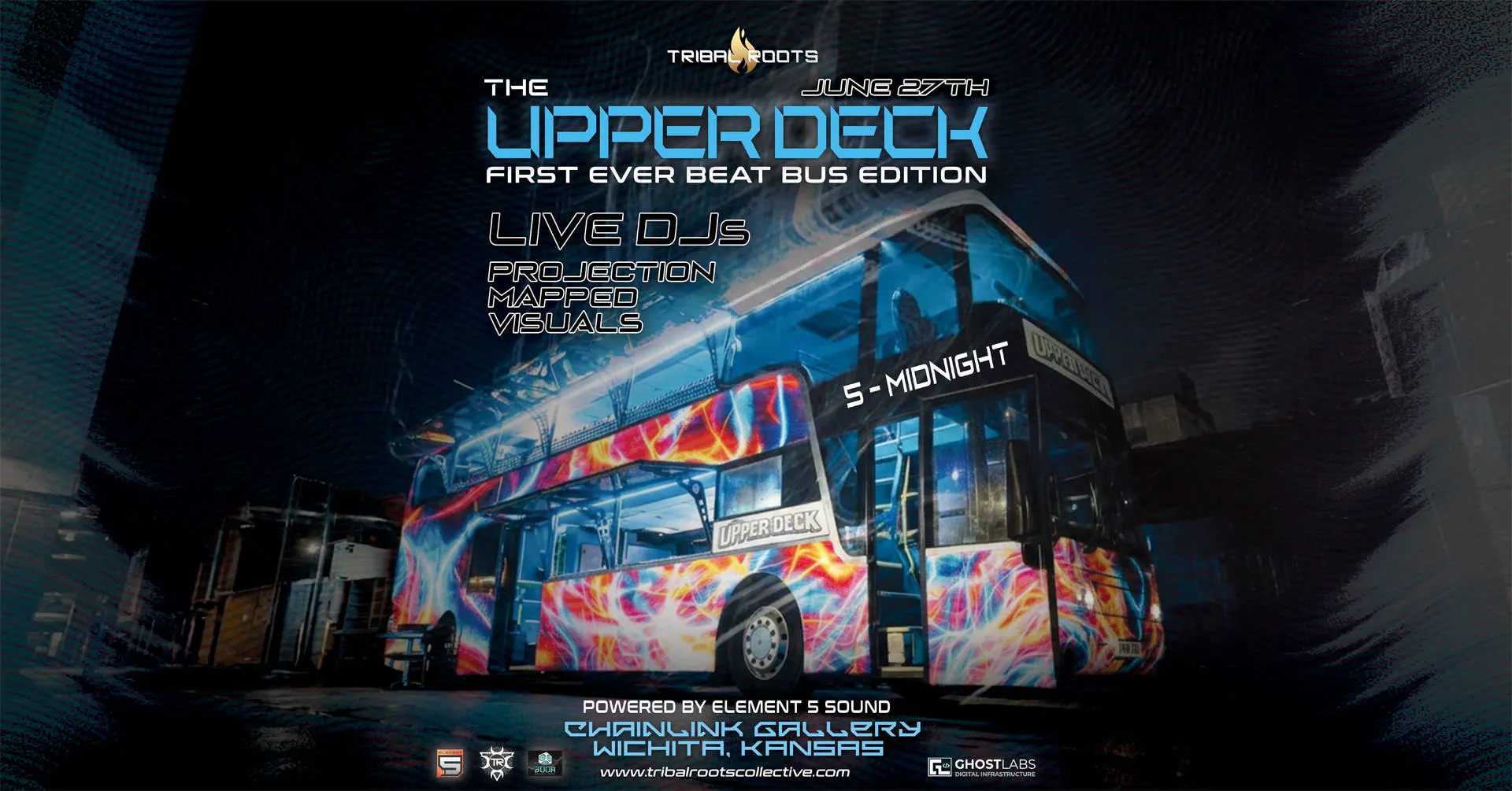 The Upper Deck: Beat Bus Edition event banner