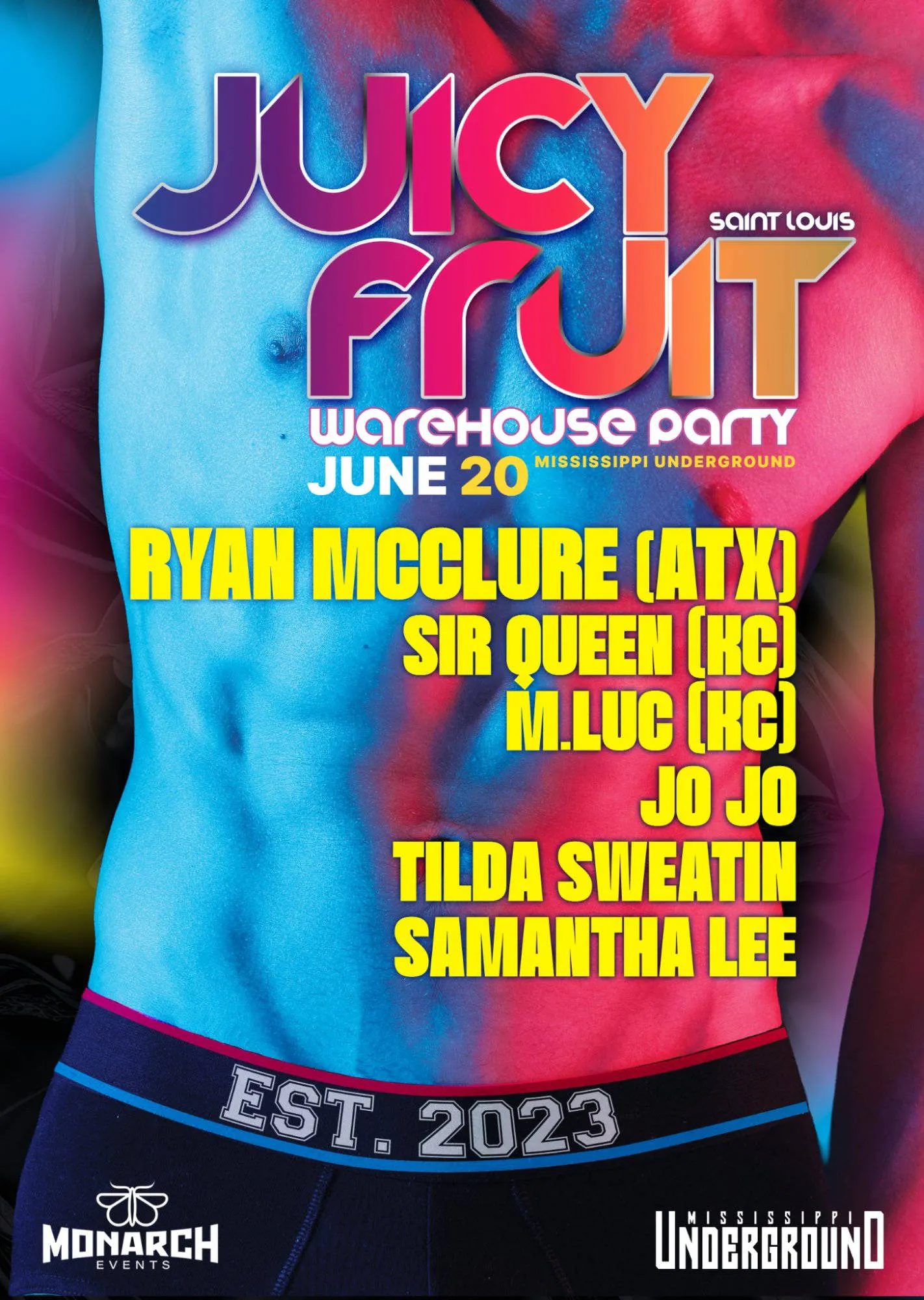 Juicy Fruit event banner