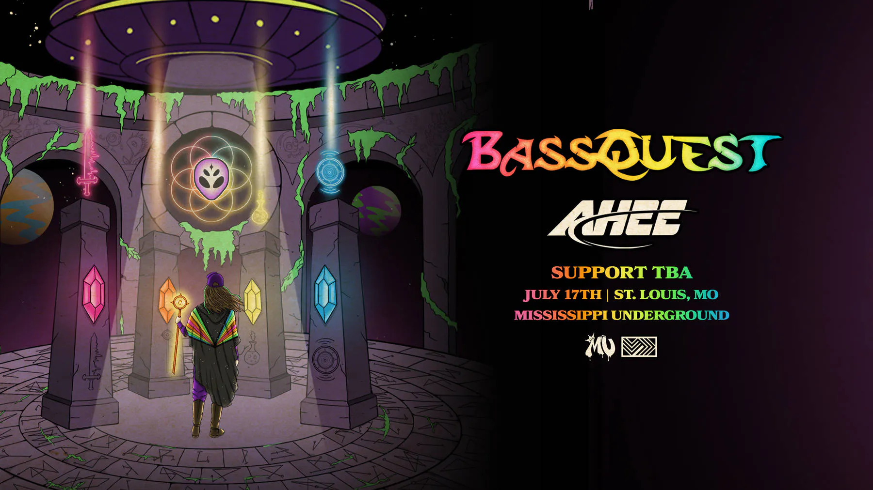 AHEE: BASSQUEST TOUR event banner