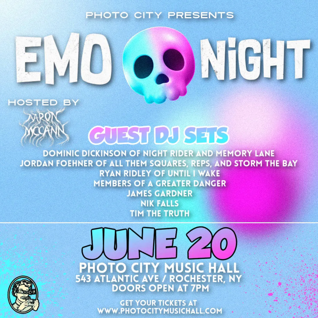 Emo Night - Rochester event banner