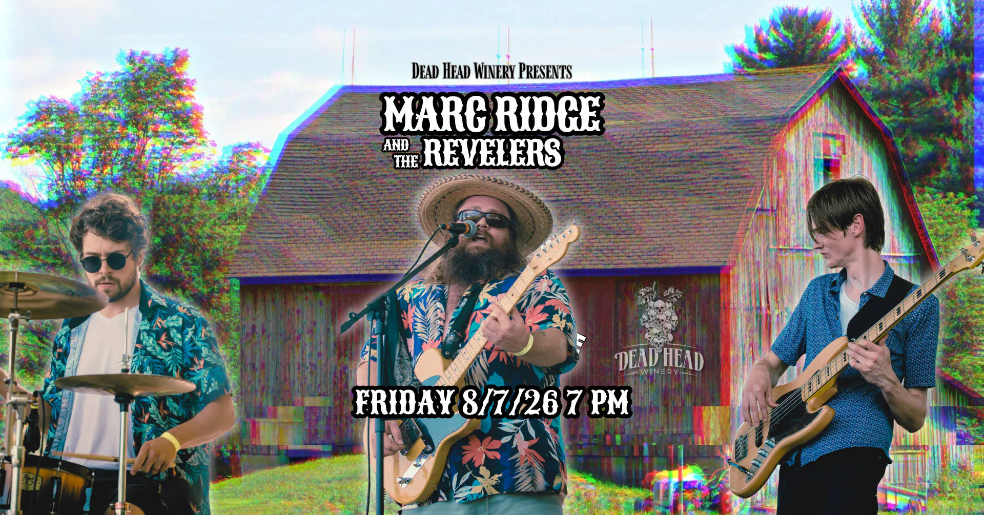 Marc Ridge & the Revelers event banner