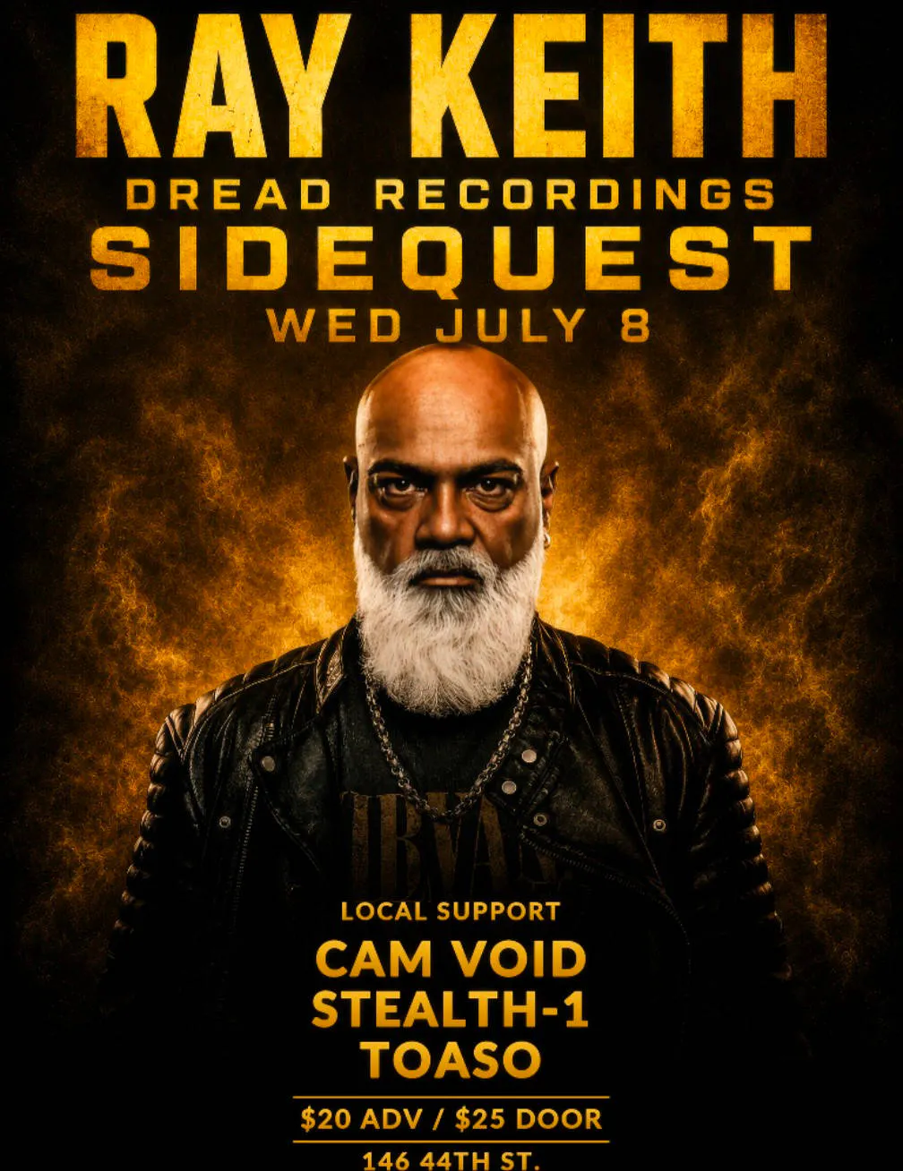 Ray Keith event banner