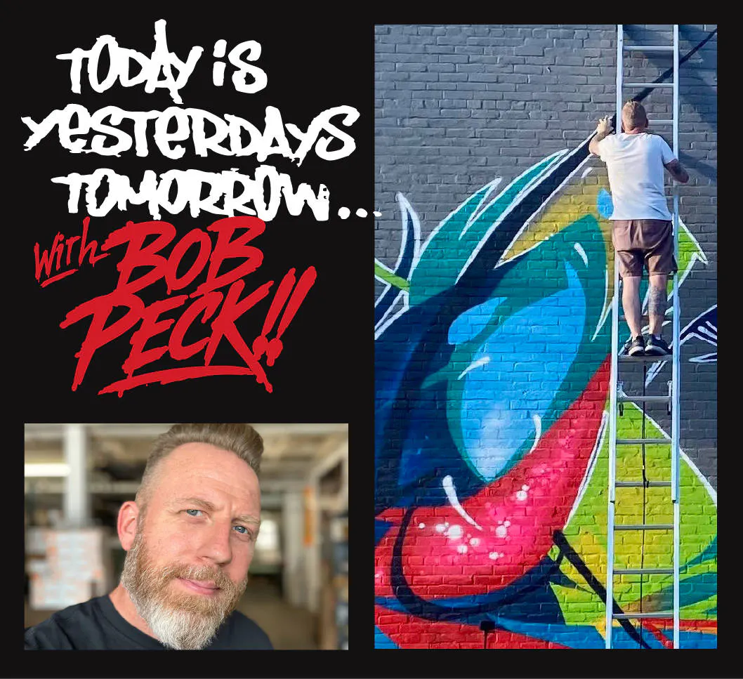 Today Is Yesterday's Tomorrow: Screen Printing with Bob Peck event banner