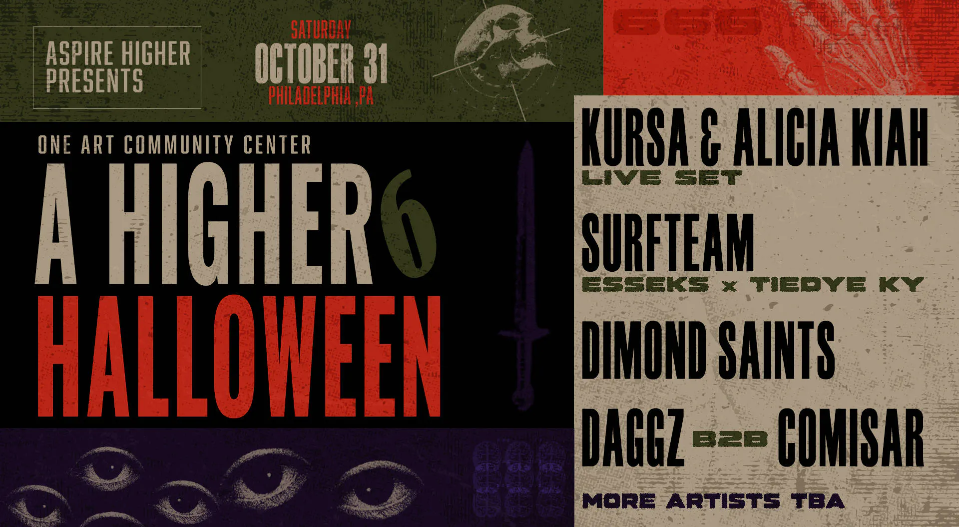 A Higher Halloween 6 event banner