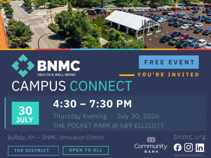 BNMC Campus Connect - July event banner