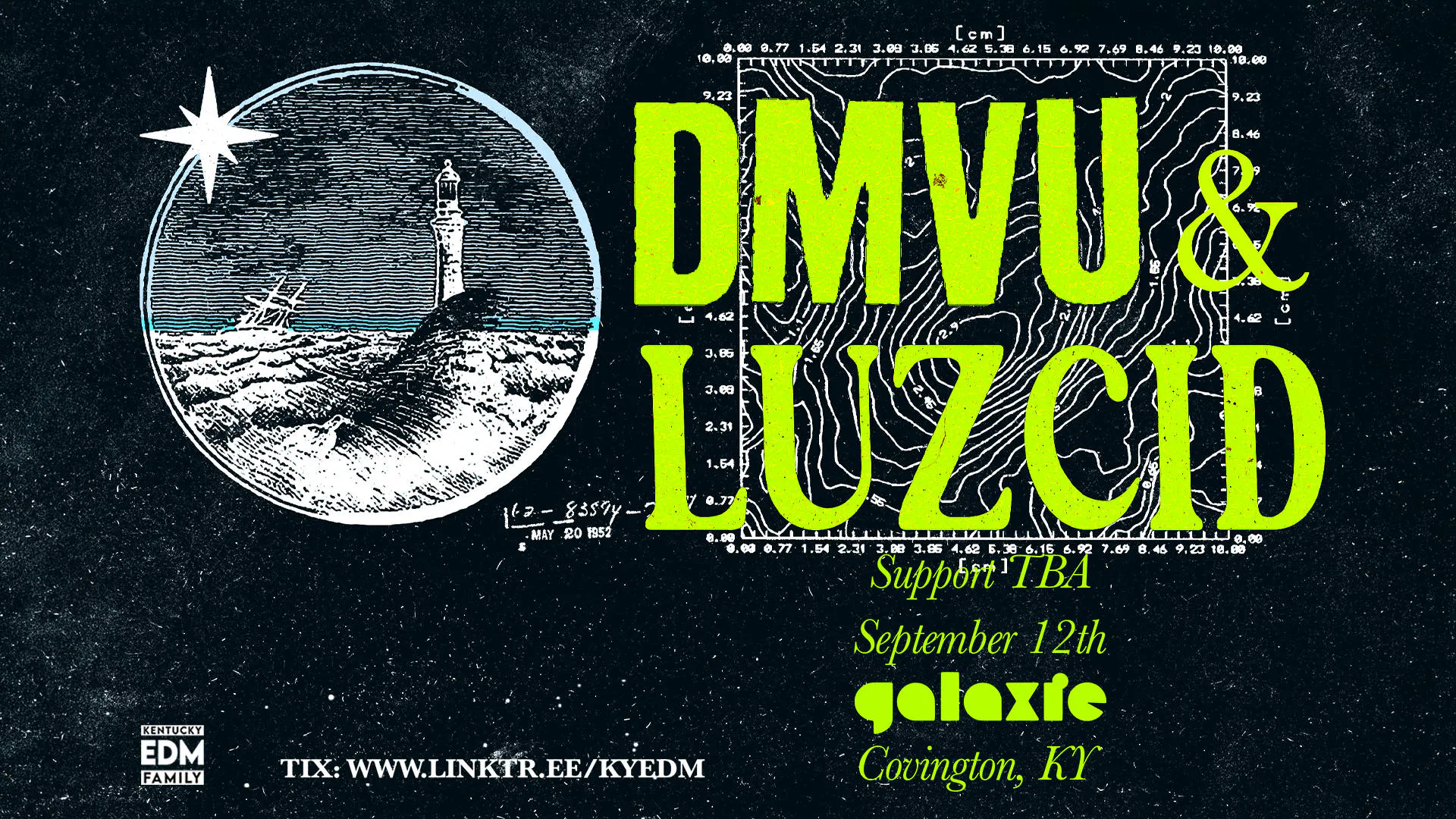 DMVU & LUZCID at Galaxie - Covington event banner