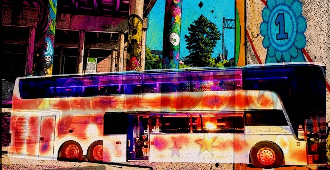 The Upper Deck: Beat Bus Edition event banner