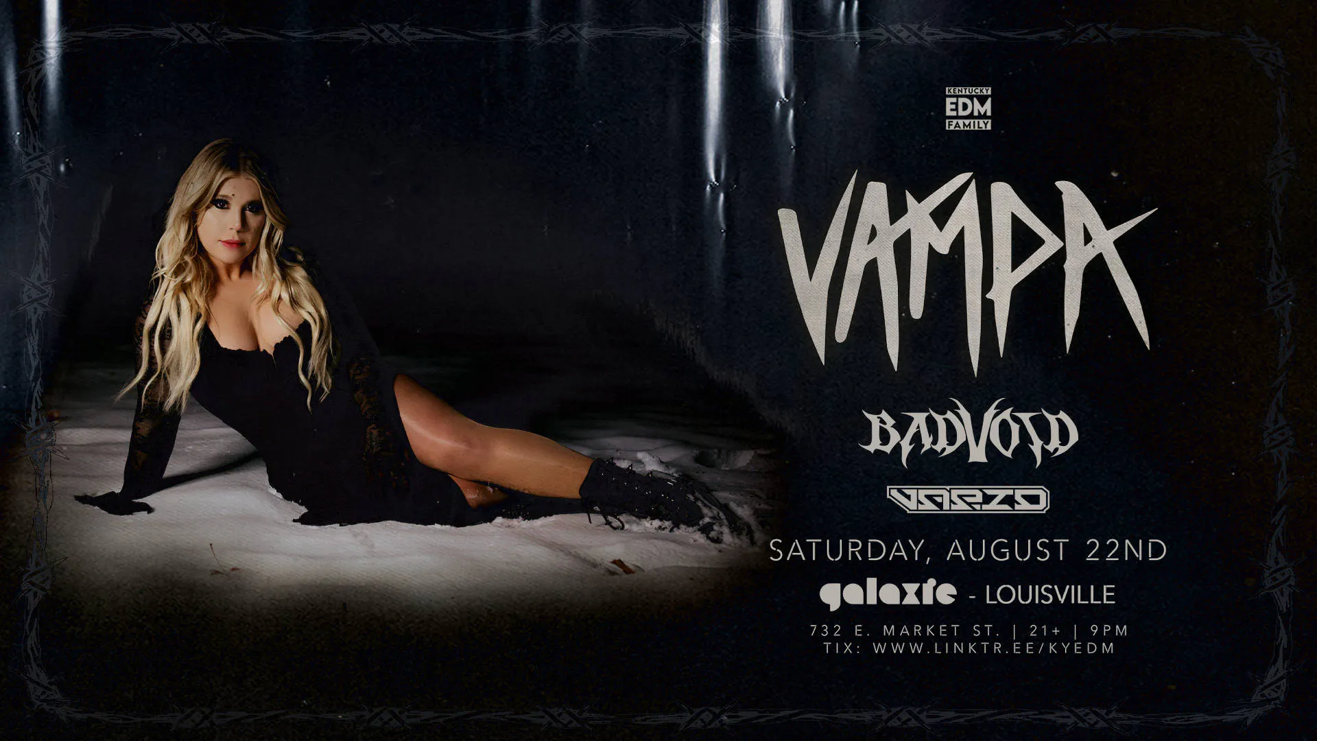 Vampa w/ Badvoid & Vapid at Galaxie - Louisville event banner
