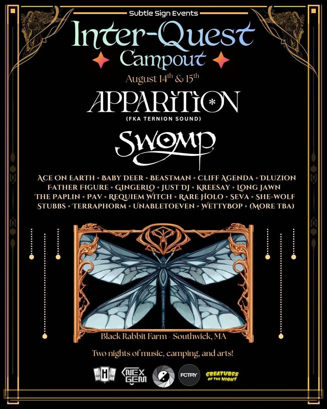 Inter-Quest Campout event banner